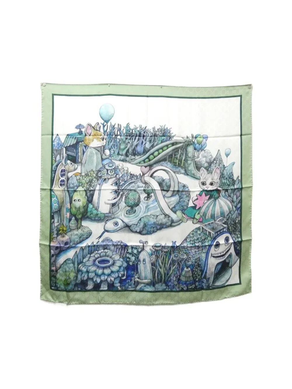 Gucci Scarf Blue